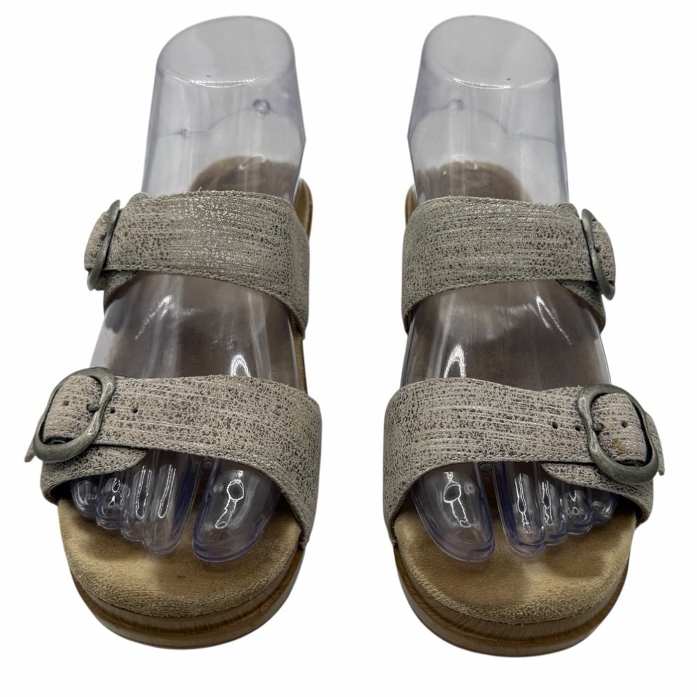 Dansko Stylish Beige Leather Sandals for Women - Size 37/ US 6.5-7
